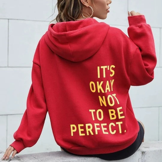 Trendy Unisex Hoodie – Billie | Super soft fabric-Red-S-Nora Luxe