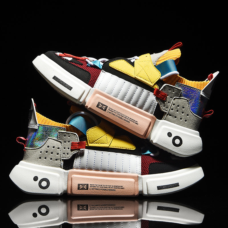 Trendy Urban Men's Sneakers - Mason-Colorful-5.5-Nora Luxe