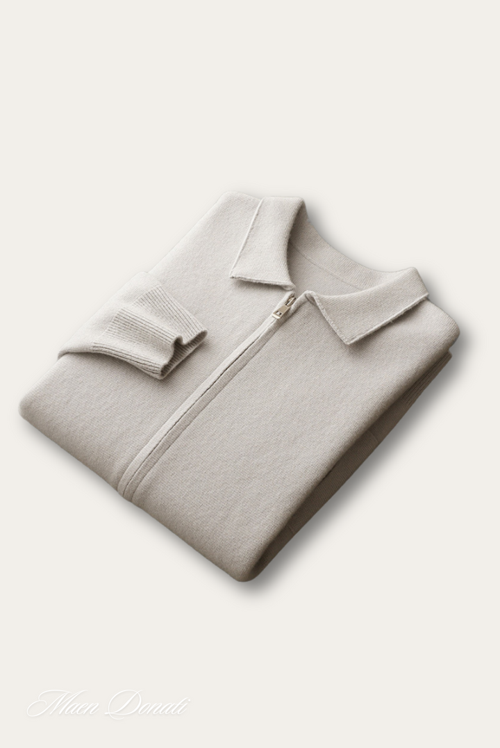 Trendy Warm Men's Pullover - Arthur-White-S-Nora Luxe