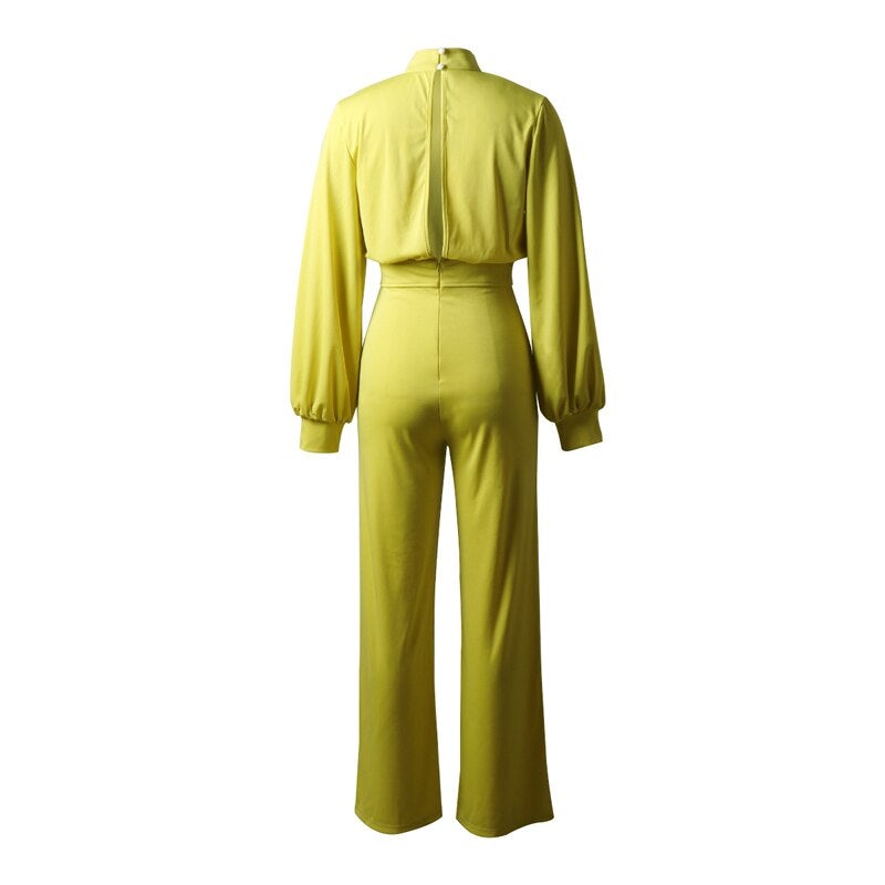 Trendy Women's Jumpsuit - Evelyn-White-S-Nora Luxe