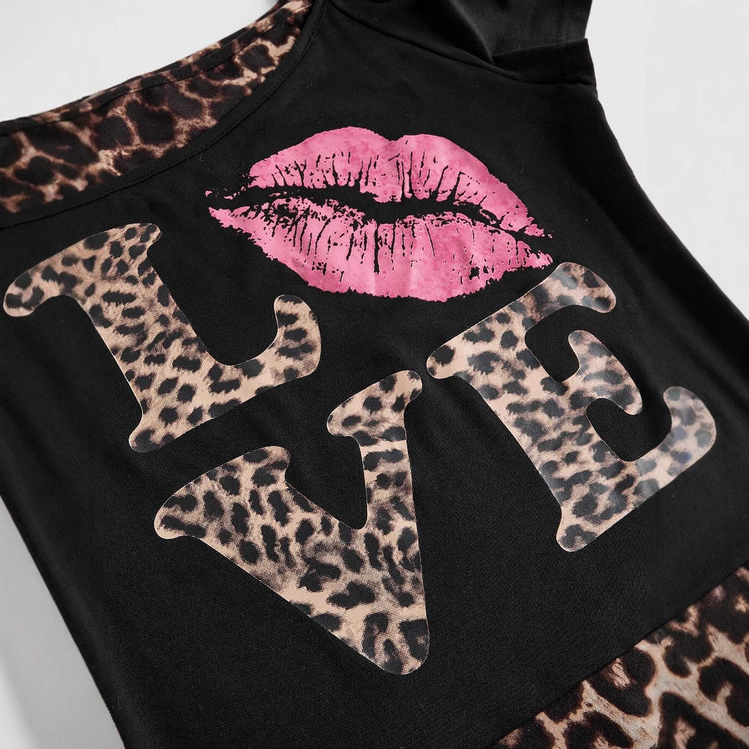 Trendy Women's Off-Shoulder Shirt with Leopard Print - Zaria-S-Nora Luxe