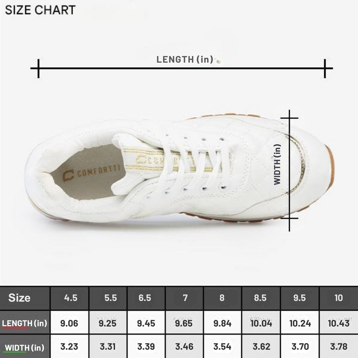 Trendy Women's Sneakers – Isla-White-4.5-Nora Luxe