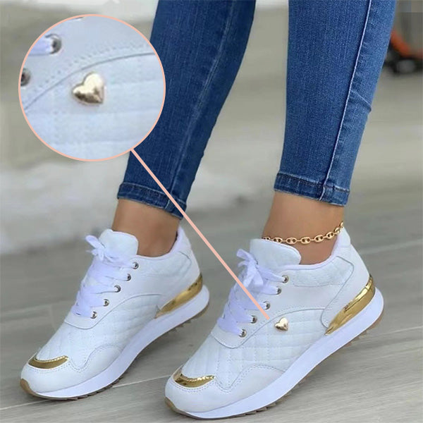 Trendy Women's Sneakers – Isla-White-4.5-Nora Luxe