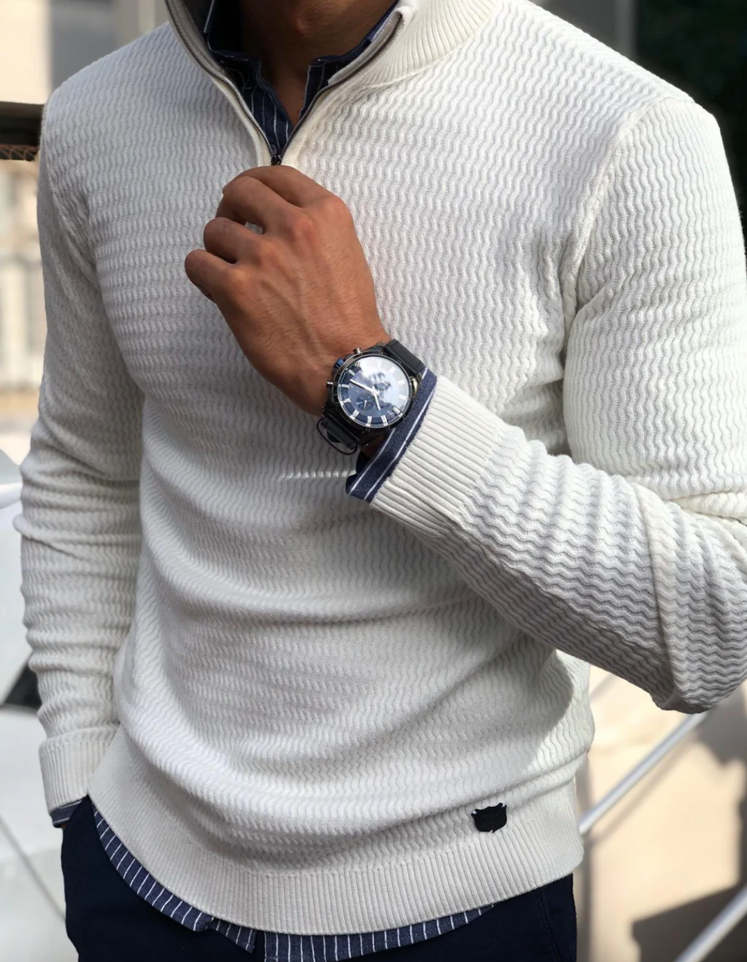 Trendy Zip Pullover - GentZip-S-Nora Luxe