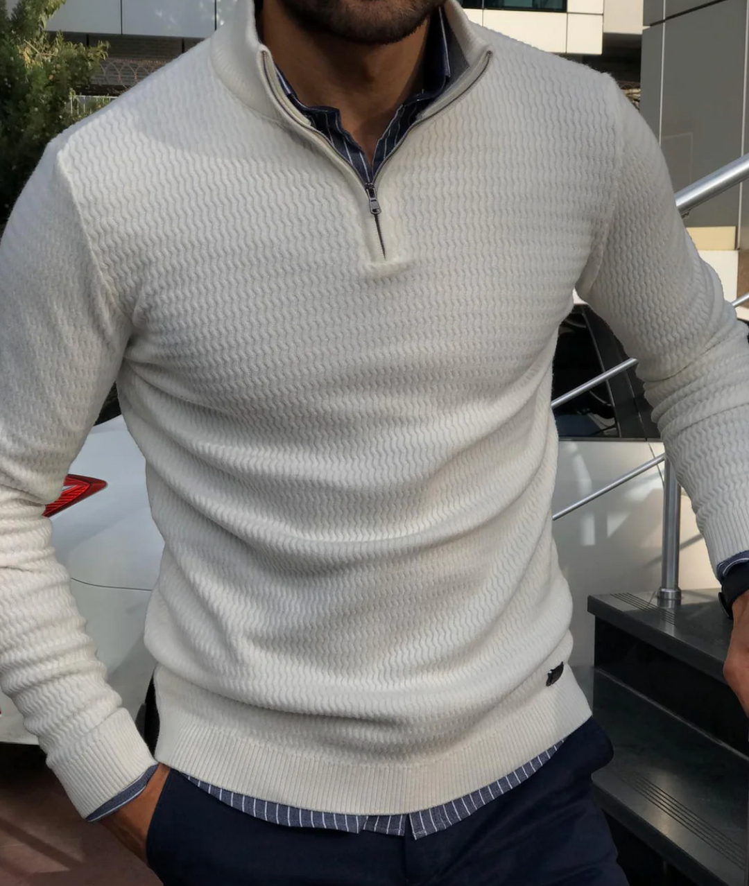 Trendy Zip Pullover - GentZip-S-Nora Luxe