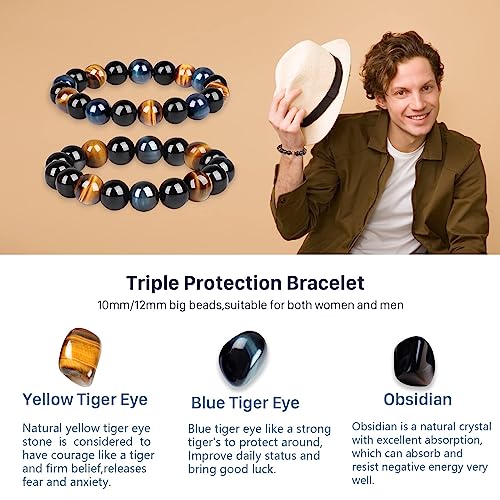 Triple Protection Bracelet | Elegant and Meaningful Jewellery-Nora Luxe