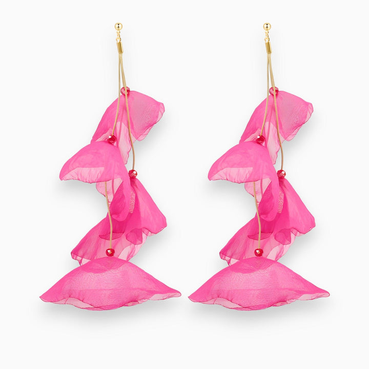 Tulip Treasure Earrings - Florina-Orange-Nora Luxe