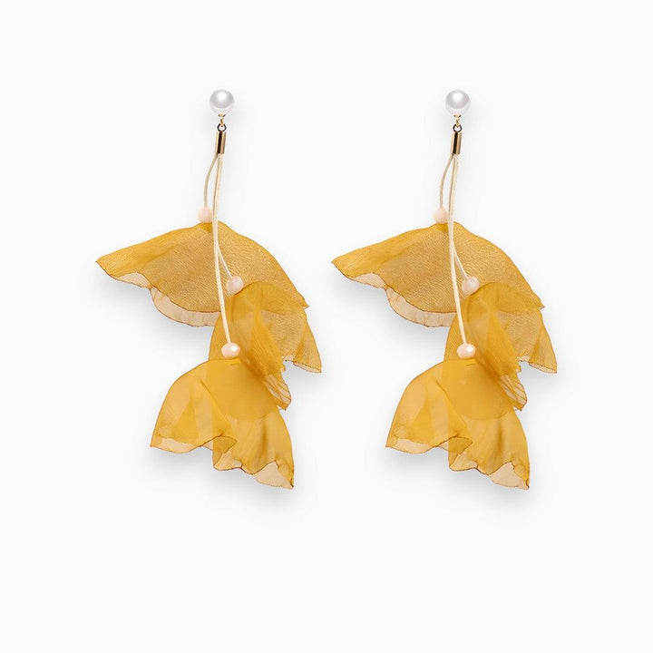 Tulip Treasure Earrings - Florina-Yellow-Nora Luxe