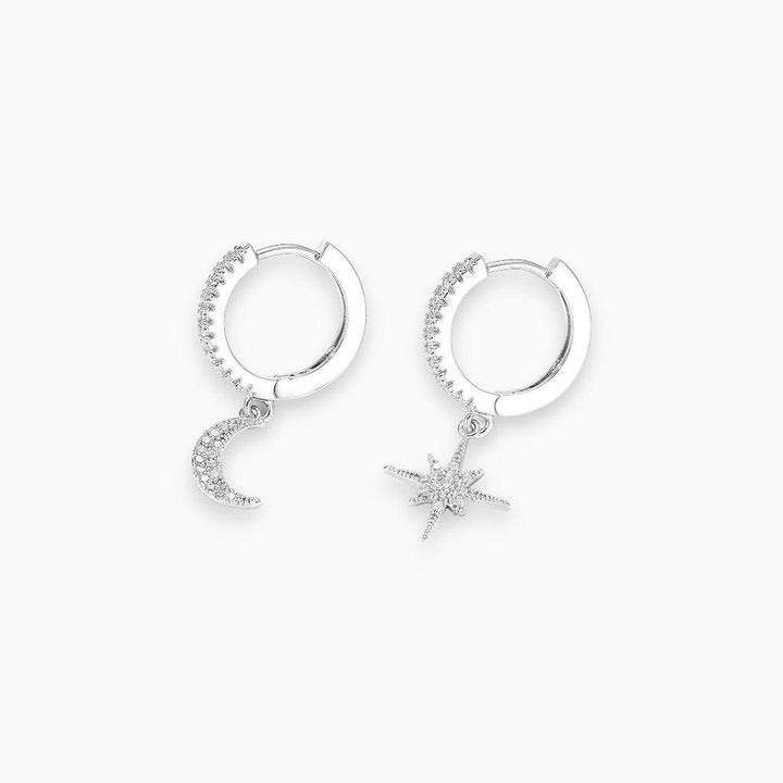 Twilight Sparkle Earrings - Lyra-Silver-Nora Luxe