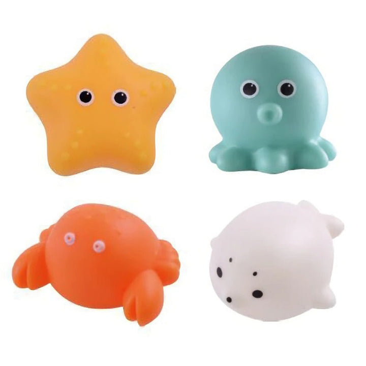 Twinkling Bath Buddies Set - Theodore-4 Extra Bath Toys (set 2)-Nora Luxe