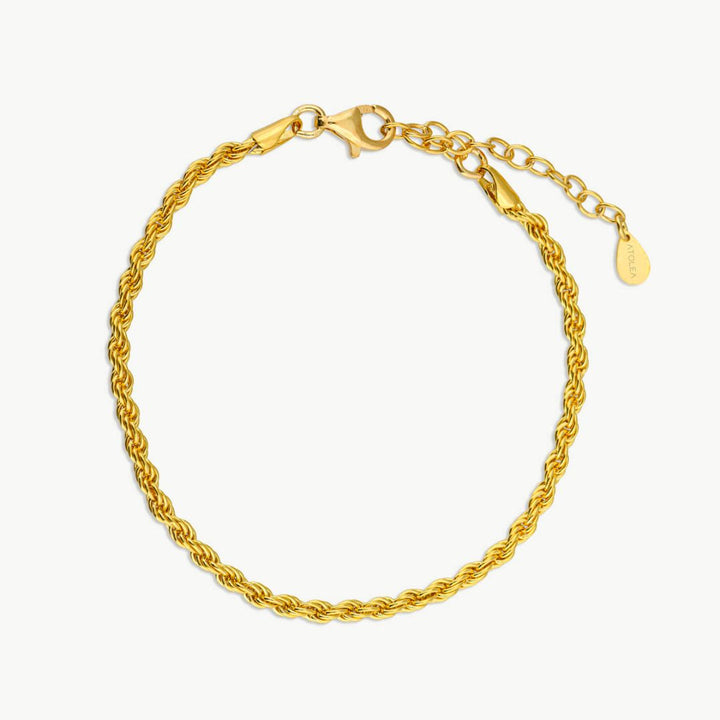 Twisted Link Bracelet - Sienna-Gold-Nora Luxe