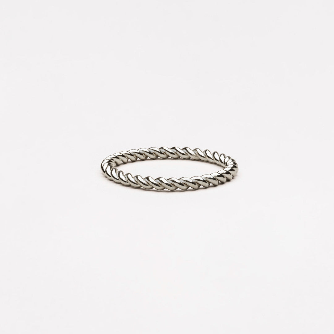 Twisted Ring with Symbolism - Tessa-5-Silver-Nora Luxe
