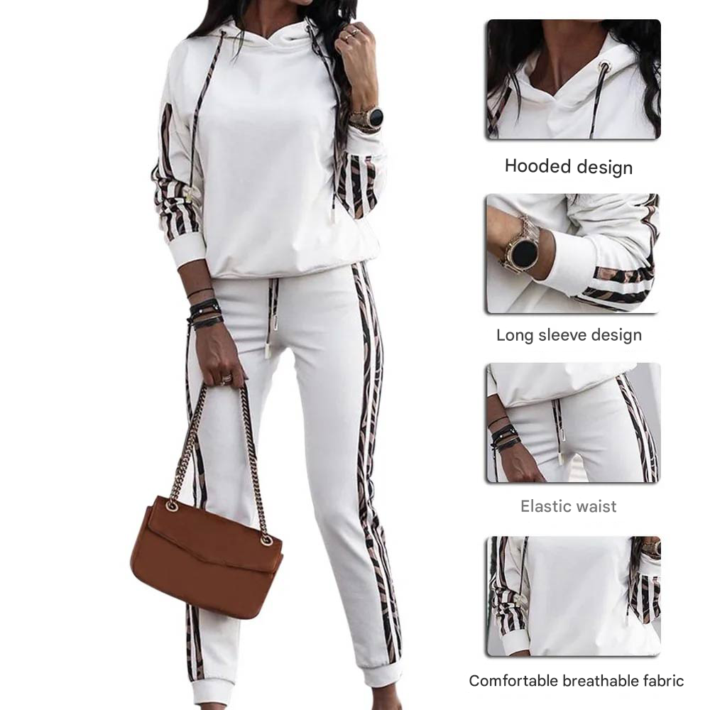 Two-Piece Ladies' Sports Set – Yara-Black-S-Nora Luxe