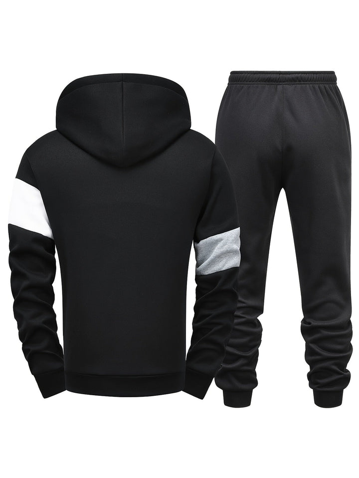 Two-Piece Men's Tracksuit - Lorenzo-Beige-S-Nora Luxe