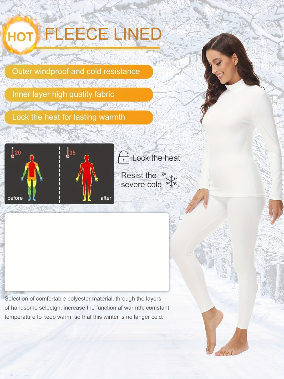 Two-piece Thermoset for the Cold Winter Months - Serena-Black-XS-Nora Luxe