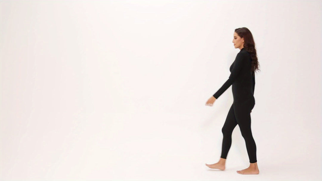 Two-piece Thermoset for the Cold Winter Months - Serena-Black-XS-Nora Luxe