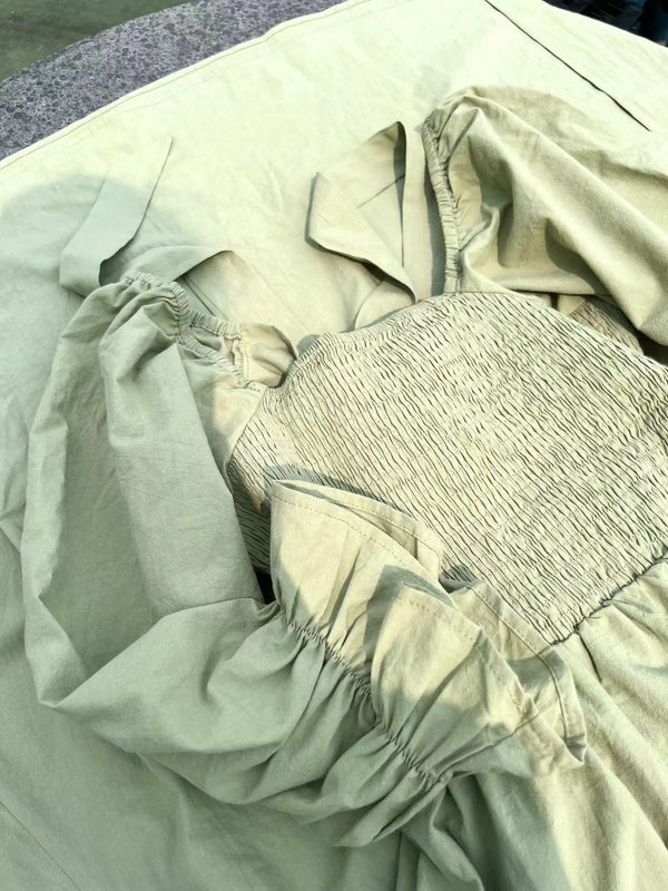 Two-Way Maxi Summer Dress - Celina-Green-S-The Livary