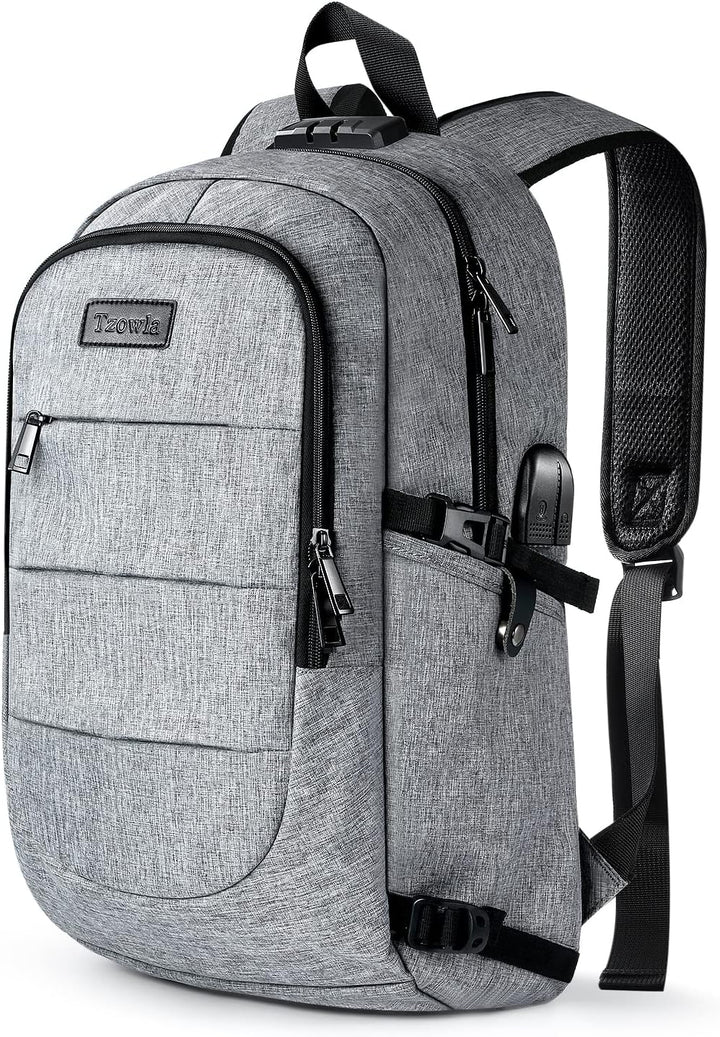 Extra Large Anti-Theft Laptop & Travel Backpack with USB Port – 30–50L