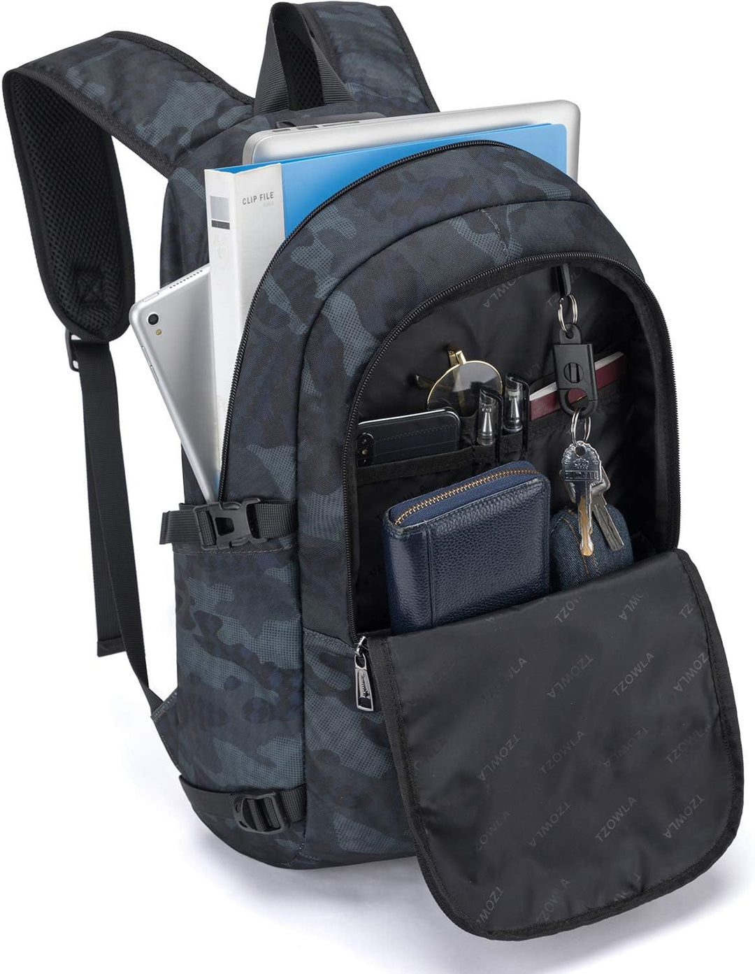 Extra Large Anti-Theft Laptop & Travel Backpack with USB Port – 30–50L