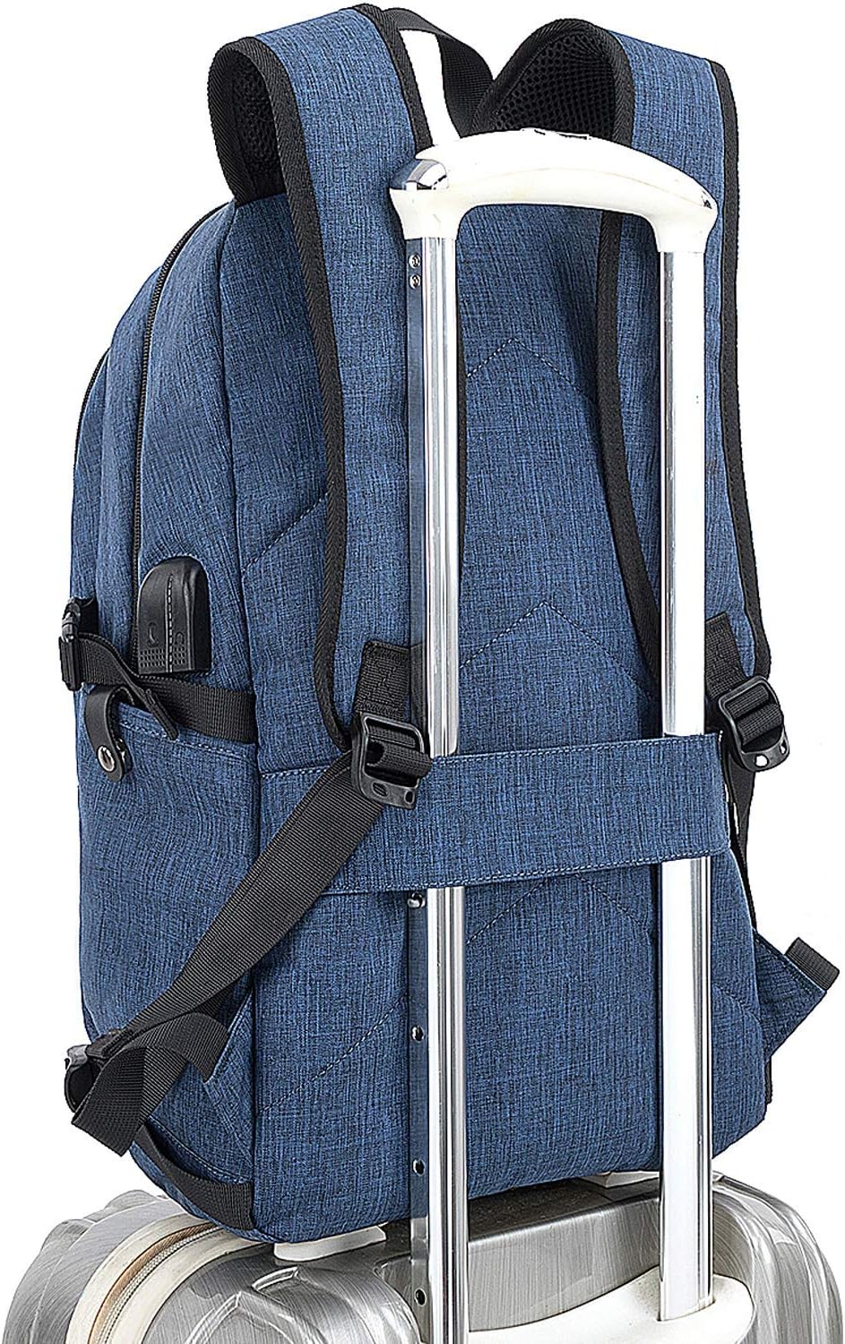 Extra Large Anti-Theft Laptop & Travel Backpack with USB Port – 30–50L