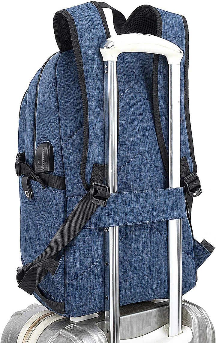 Extra Large Anti-Theft Laptop & Travel Backpack with USB Port – 30–50L