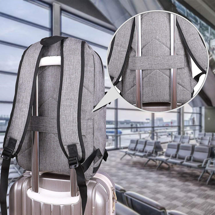 Extra Large Anti-Theft Laptop & Travel Backpack with USB Port – 30–50L