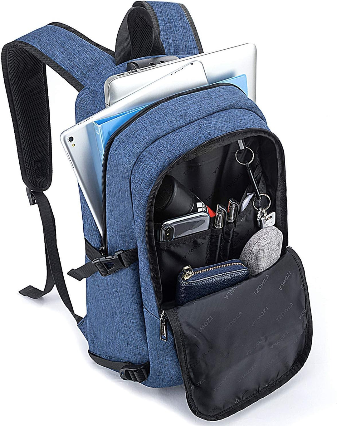 Extra Large Anti-Theft Laptop & Travel Backpack with USB Port – 30–50L