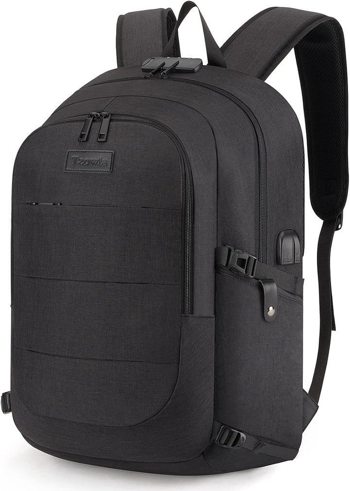 Extra Large Anti-Theft Laptop & Travel Backpack with USB Port – 30–50L