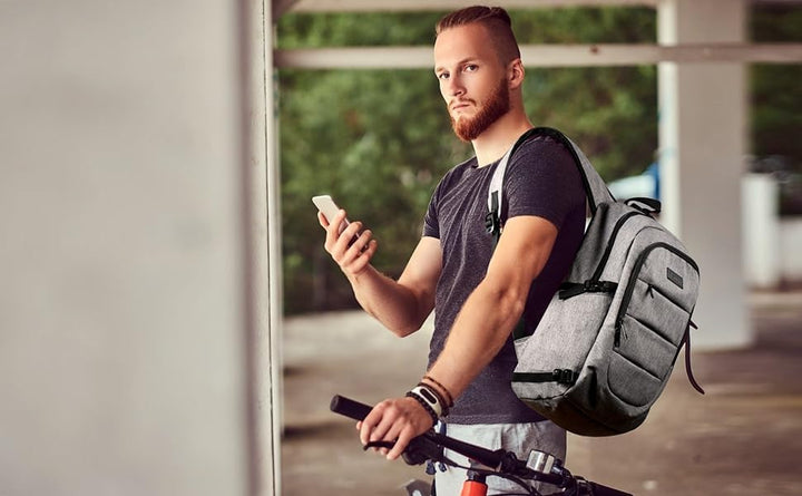 Extra Large Anti-Theft Laptop & Travel Backpack with USB Port – 30–50L