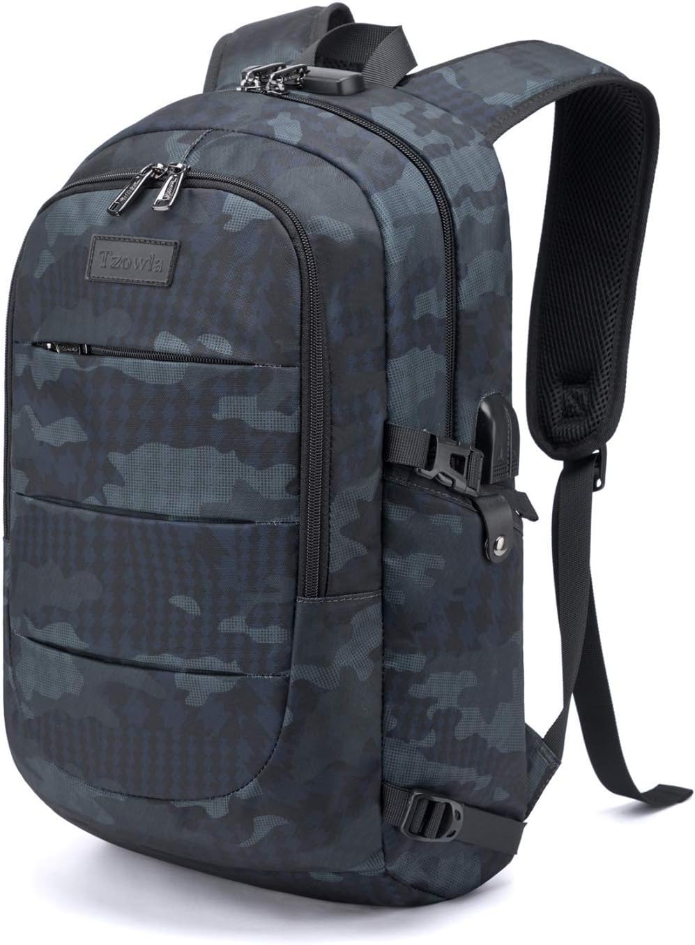 Extra Large Anti-Theft Laptop & Travel Backpack with USB Port – 30–50L