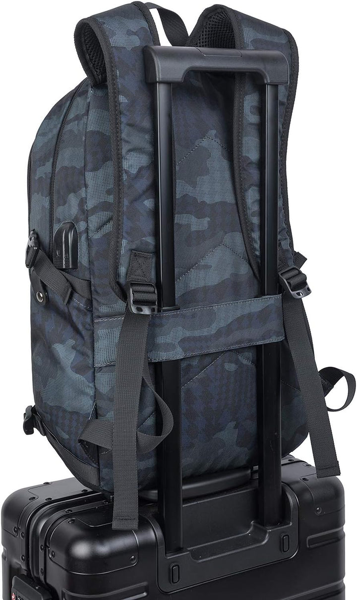 Extra Large Anti-Theft Laptop & Travel Backpack with USB Port – 30–50L