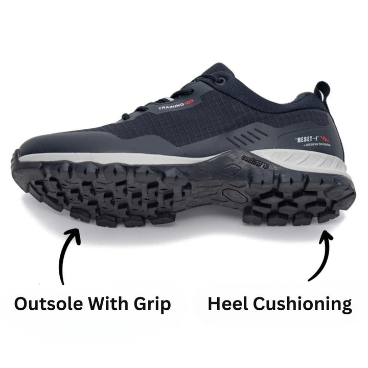 Ultimate Men's Walking Shoes - TrailMax-7.5-Blue-Nora Luxe