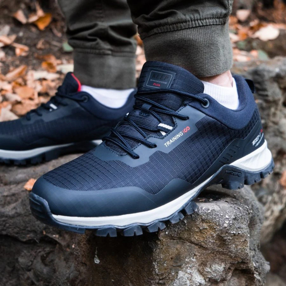 Ultimate Men's Walking Shoes - TrailMax-7.5-Blue-Nora Luxe