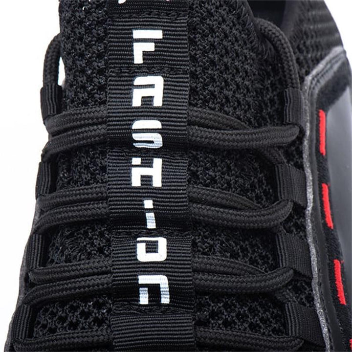 Ultralight Safety Shoes with Steel Toe - SteelFlex One-Black-4.5-Nora Luxe