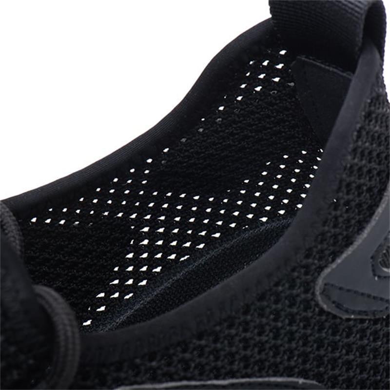Ultralight Safety Shoes with Steel Toe - SteelFlex One-Black-4.5-Nora Luxe