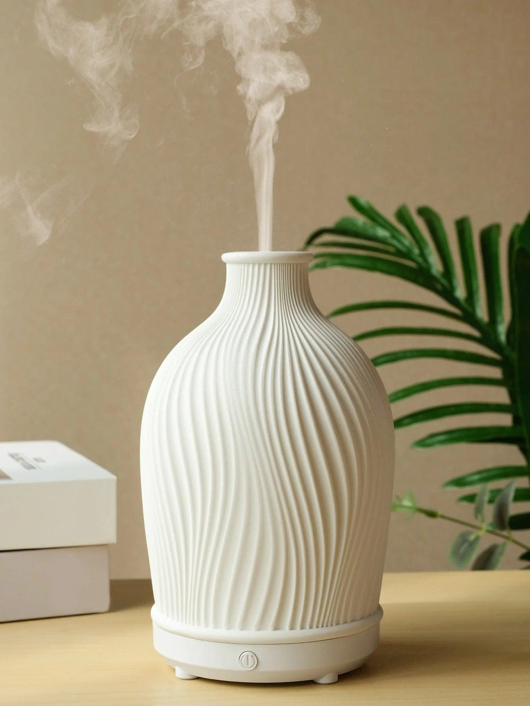 Ultrasonic Aroma Diffuser - BohoBreeze-Light beige-Nora Luxe