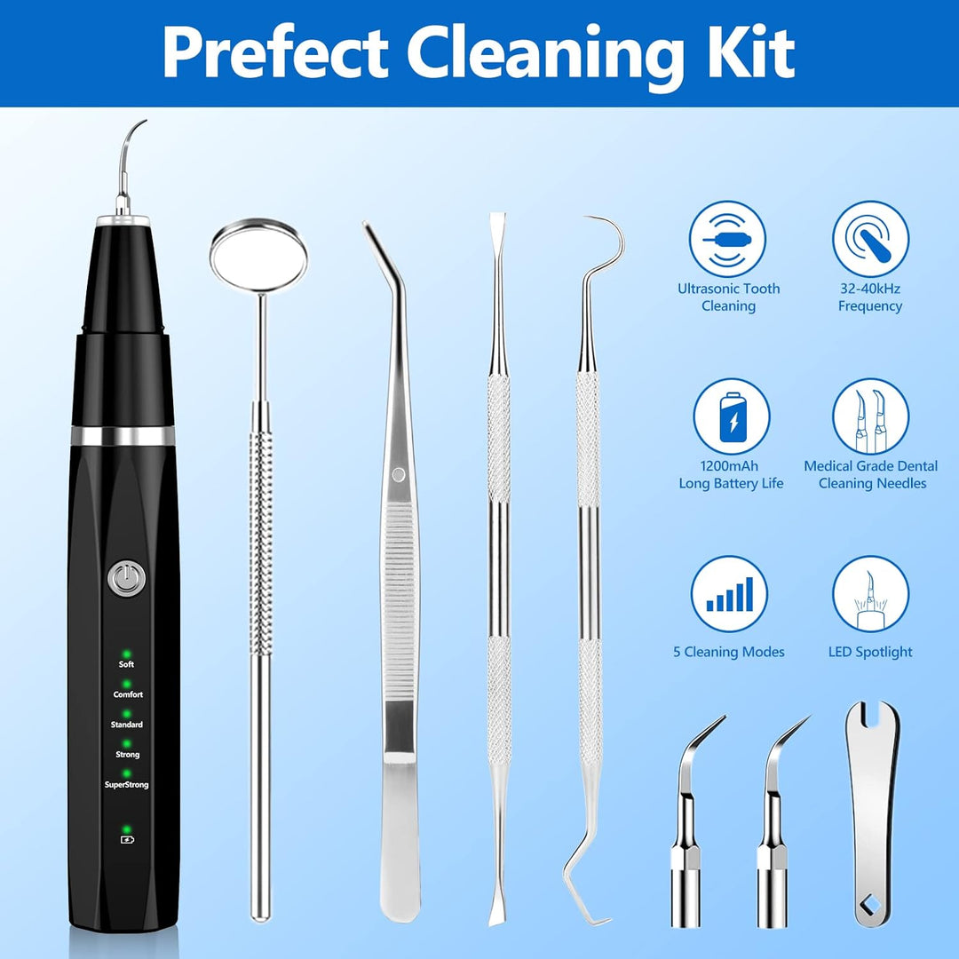 Ultrasonic Tooth Cleaning Set for Pets - BuddyCare-Nora Luxe