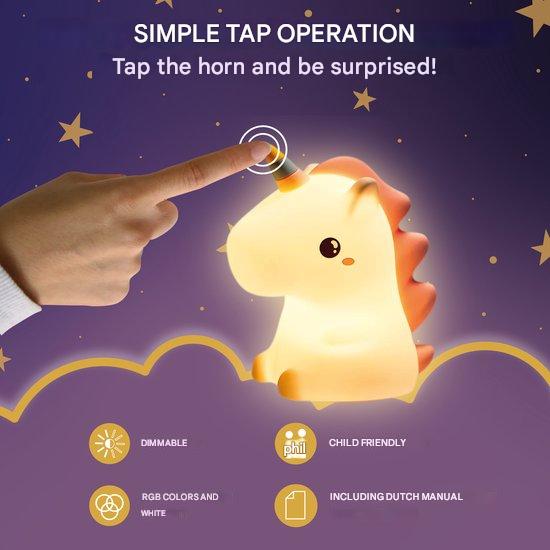 Unicorn Night Light - DreamCrest-Nora Luxe
