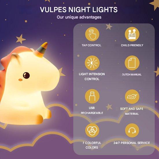 Unicorn Night Light - DreamCrest-Nora Luxe