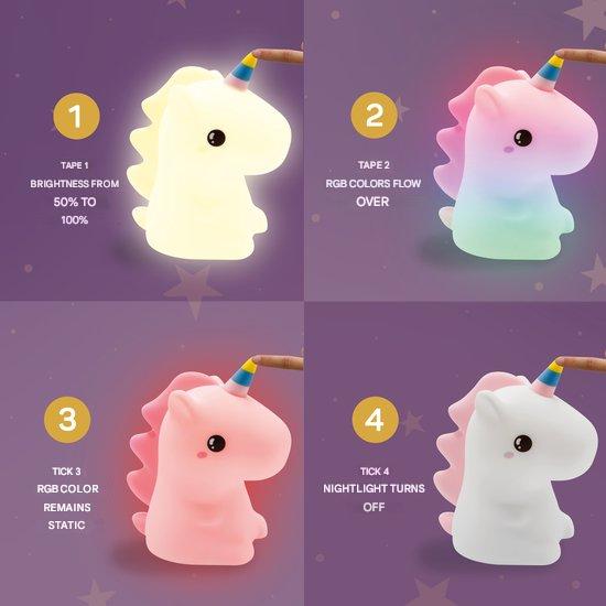 Unicorn Night Light - DreamCrest-Nora Luxe