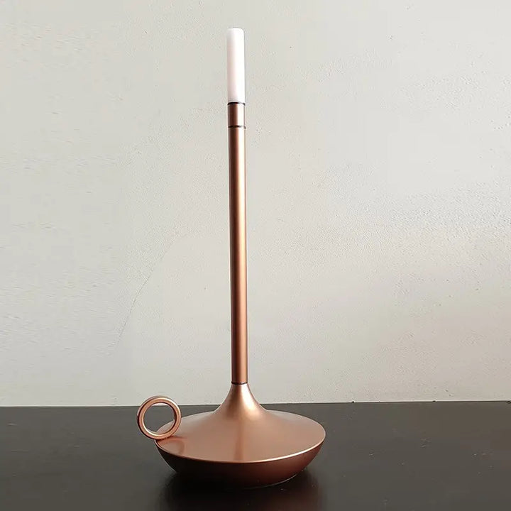 Unique and Luxury Candle Holder Lamp - LuxuryCandle-Black-Nora Luxe