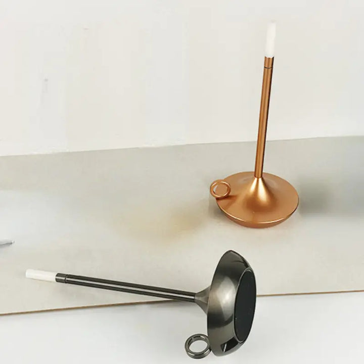 Unique and Luxury Candle Holder Lamp - LuxuryCandle-Black-Nora Luxe