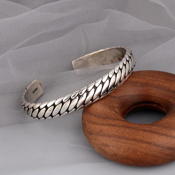 Unique Urban Silver Bracelet | Elegant Silver Jewellery-Nora Luxe