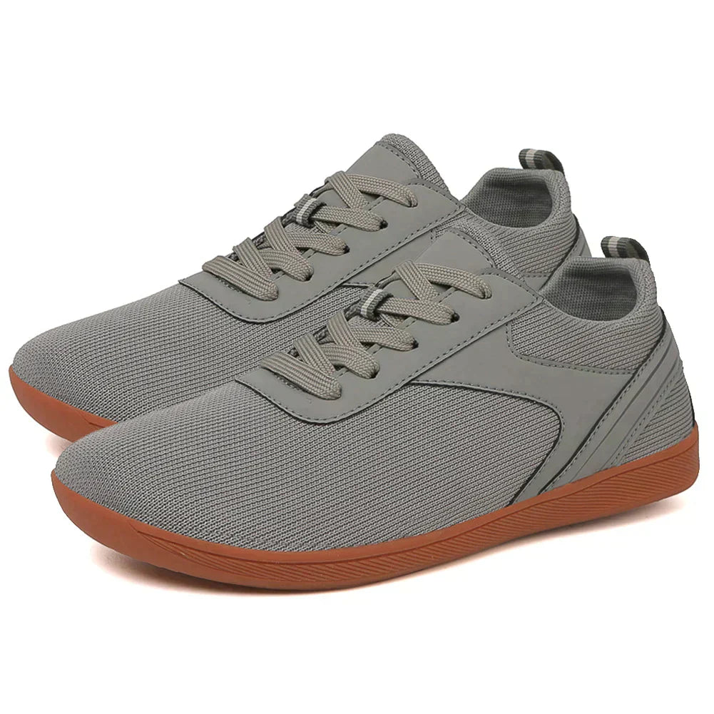 Unisex barefoot shoes with flexible sole & breathable upper material – Luno-Black-4.5-Nora Luxe