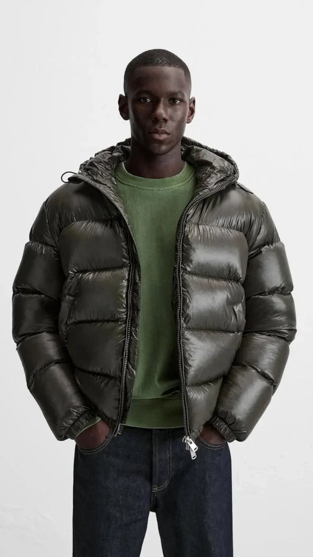 Unisex Down Jacket - Aspen-Black-S-The Livary
