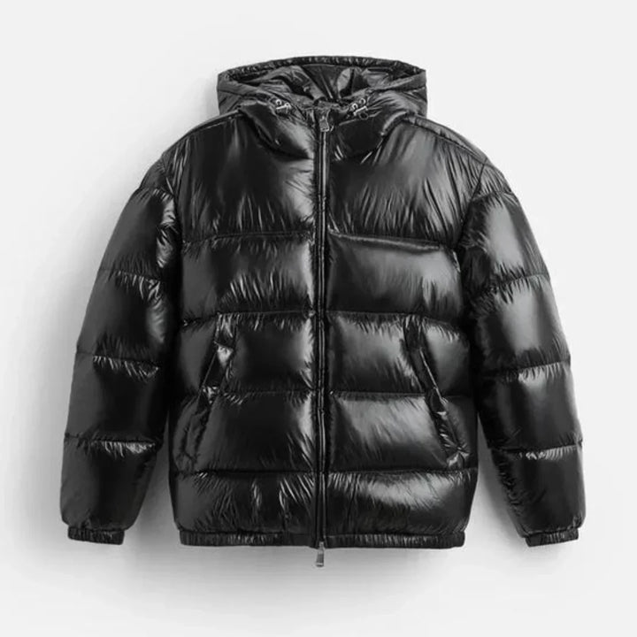 Unisex Down Jacket - Aspen-Black-S-The Livary
