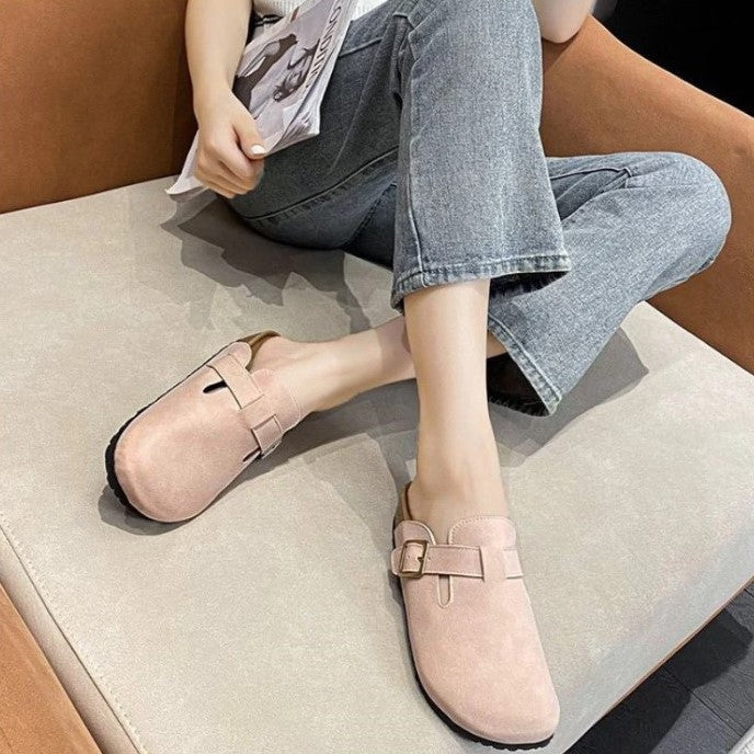 Unisex Vegan Leather Sandals - EliteStep-Brown-5.0-Nora Luxe
