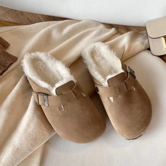 Unisex Vegan Leather Sandals - EliteStep-Brown (non-woven fabric)-5.0-Nora Luxe