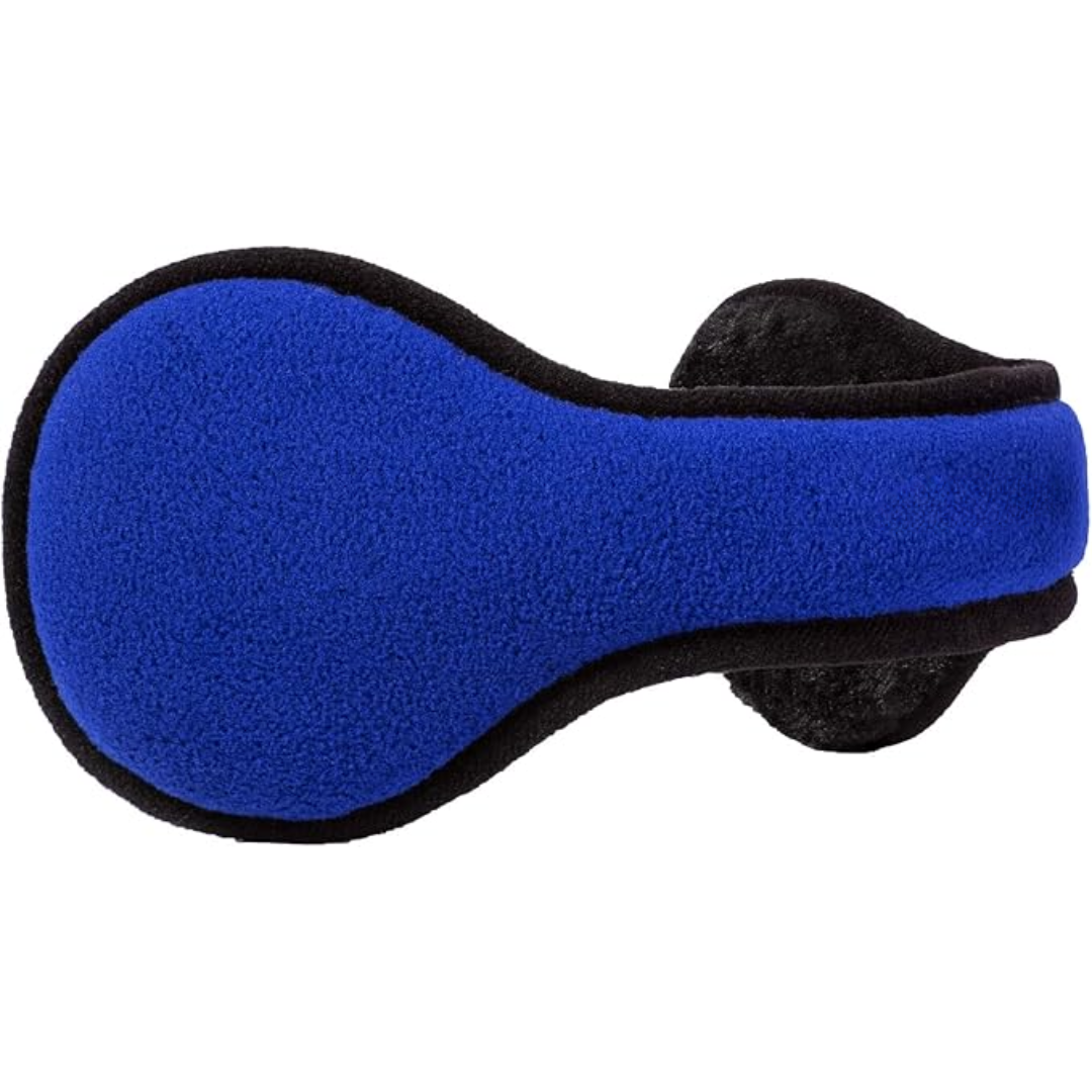 Unisex Warm Fleece Ear Warmers - FreezeEase-Blue-Nora Luxe