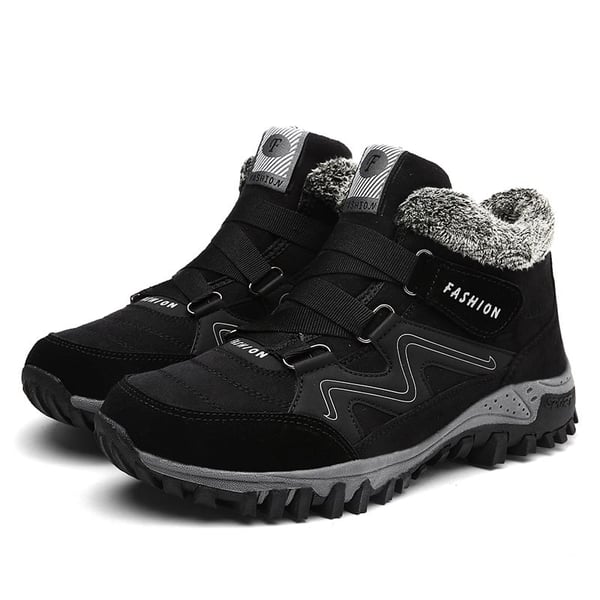 Unisex Winter Boots Aspen | Waterproof, Warm and Non-slip-Black-5.5-Nora Luxe